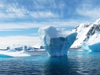 global warming iceberg