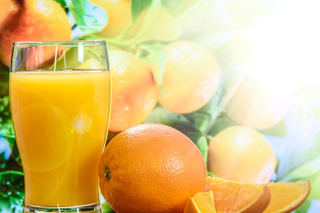 orange juice - Vitamin C
